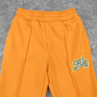 Fubu x Forever 21 Pants Women Small Orange Joggers Elastic