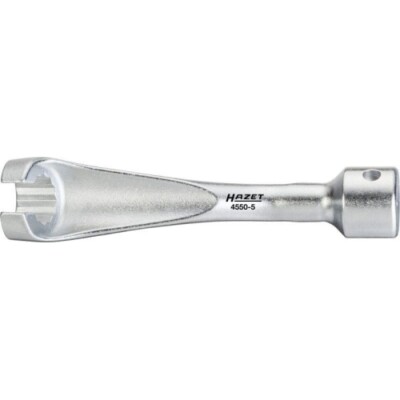 HAZET Einspritzleitungsschlüssel 4kt.hohl 1/2 Zoll SW14mm CV verchromt 6k L119mm