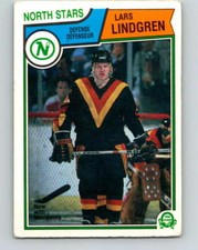 1983-84 O-Pee-Chee #354 Lars Lindgren  Minnesota North Stars V27906