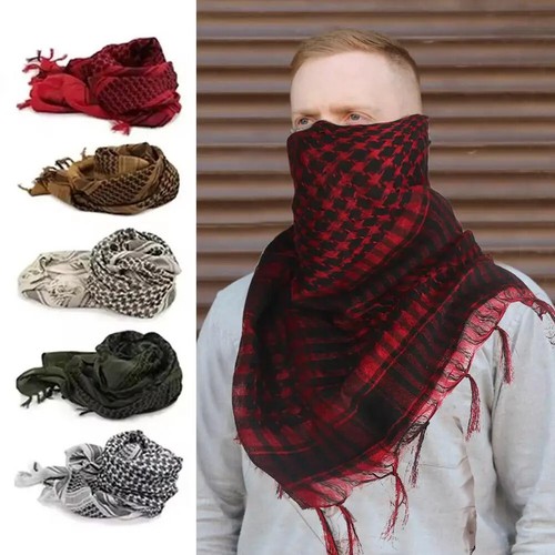 Unisex Taktische Arabische Radfahren Maske Schal für Mann Frauen Mode Leichter Hijab - Bild 18 von 31