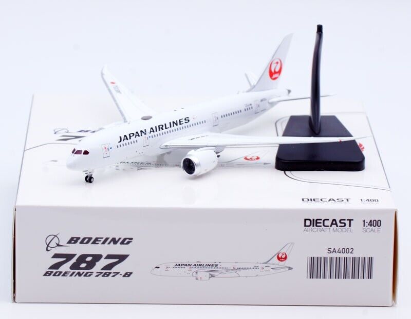 1:400 JC Wings Japan Airlines JAL Boeing B787-8 JA833J 1:400 JC Wings Japan Airlines JAL Boeing B787-8 JA833J