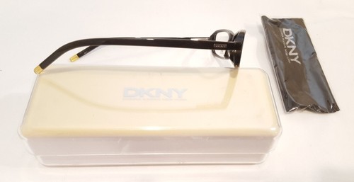 DKNY Glasses DY4541 3001 Black Rectangular Frames 50□16 135 With Bag And Shell - Picture 4 of 6