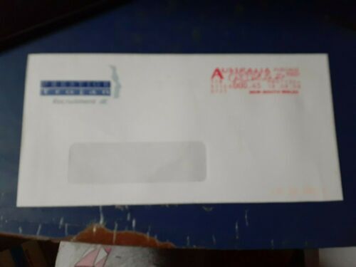 australia commercial 1998 cover used special postmark as in pic prestige trojan