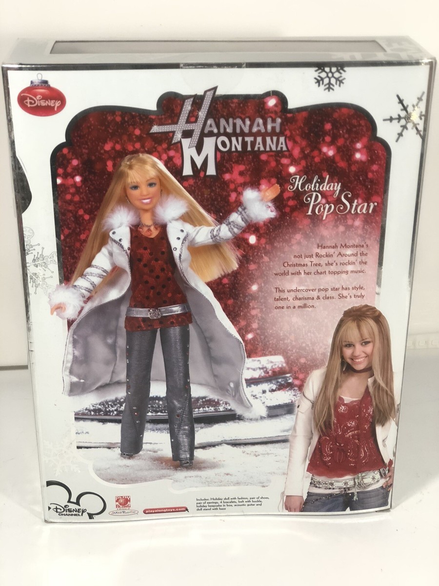 Disney Hannah Montana Holiday Pop Star 2008 Christmas Sing Edition