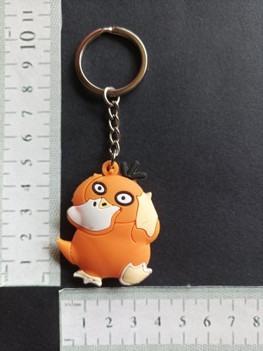 Pokémon Keychain portachiavi Pikachu gomma rubber manga 3D anime Keyring Gengar - Photo 13/46