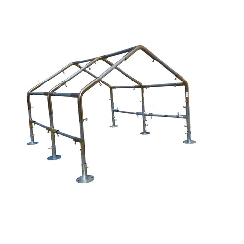 Greenhouse Frame 1-1/2" Metal Tube Pipe Fittings for 10'x10/20/30/40' High Peak - Picture 23 of 60