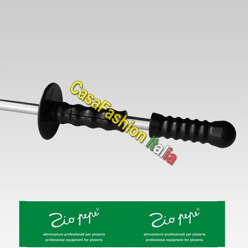 ZIO PEPE PALA GIRA PIZZA 200 X 25 INOX 18/10 ZFA4620 PROF PALETTINO 11 2023 - Foto 4 di 6