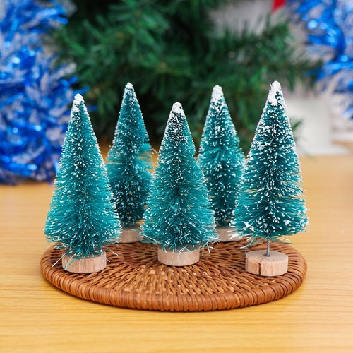 Christmas Decor Artificial Plants Xmas Tree Decoration Small Pine Trees - Picture 8 of 15