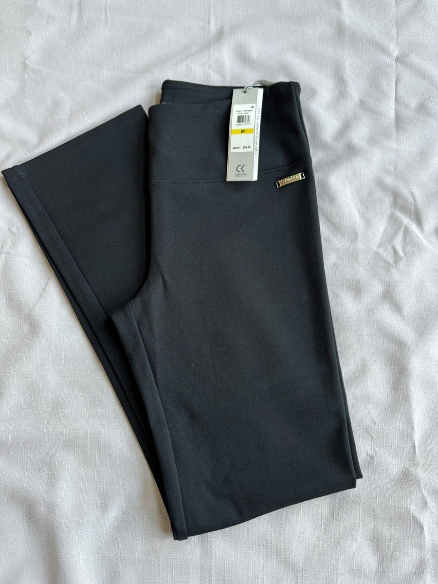 Calvin klein performance high waist straight leg deals