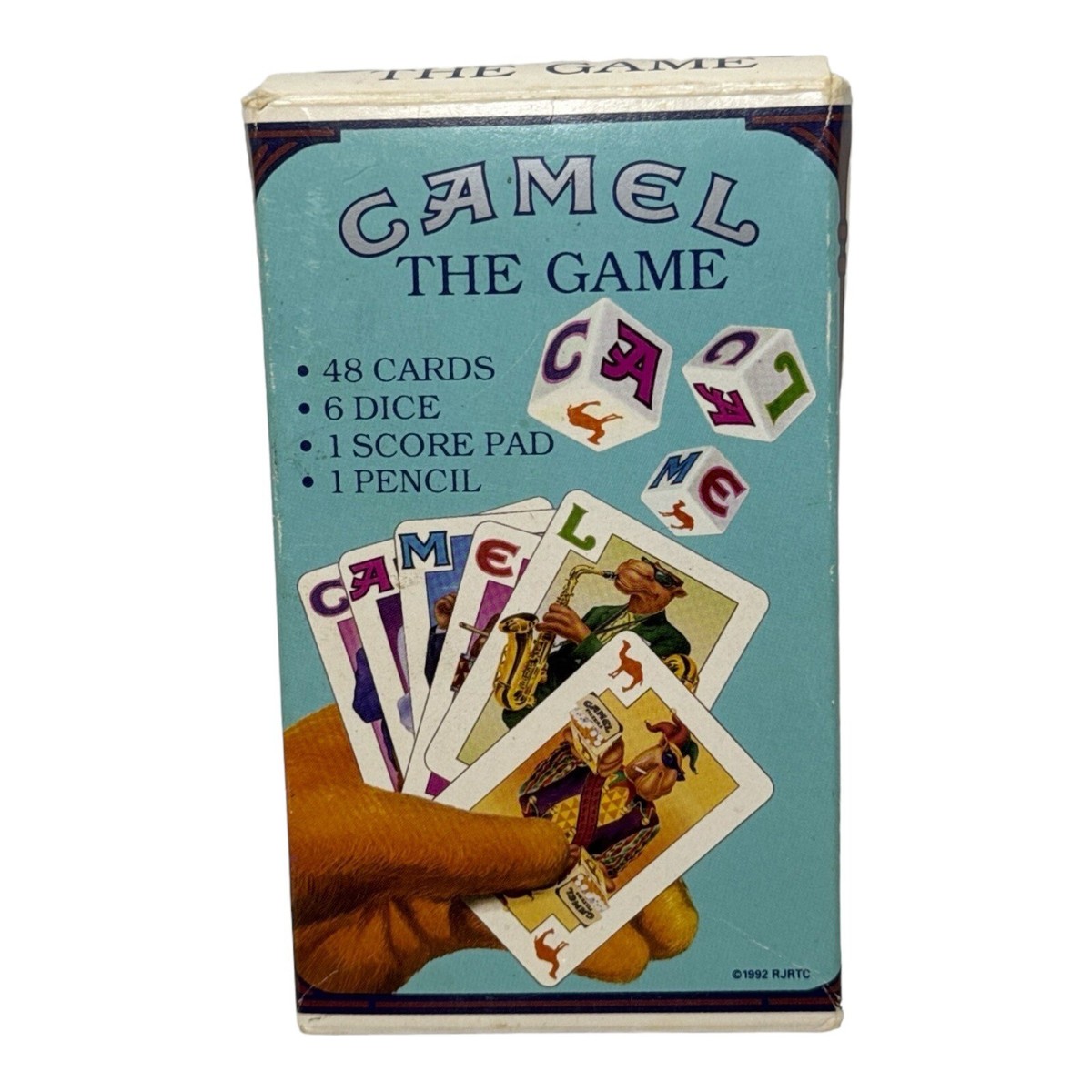Vintage 1992 Camel The Game Card Dice Game Camel Cigarettes Vintage 1992 Camel The Game Card Dice Game Camel Cigarettes