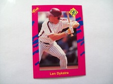 LEN DYKSTRA PHILADELPHIA PHILLIES 1990 CLASSIC T18 MLB BASEBALL CARD
