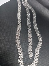 Stainless Steel Necklace Bracelet Set