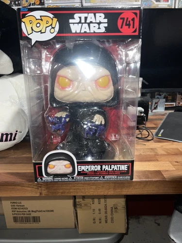 Funko Pop Jumbo Star Wars - Emperor Palpatine 10" Figure