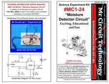 MC1-24 ** Mr Circuit Science ** Experiment Kit  -MOISTURE DETECTOR CIRCUIT