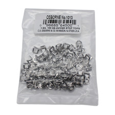 .S. Osborne 100 Stainless Steel Zipper Stops 1013