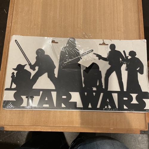 Star Wars Silhouettes Metal Sign