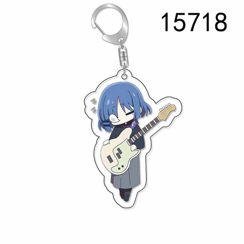 Anime BOCCHI THE ROCK! Cartoon Keychain Acrylic Pendant Keyrings Cosplay Jewelry - Picture 11 of 24