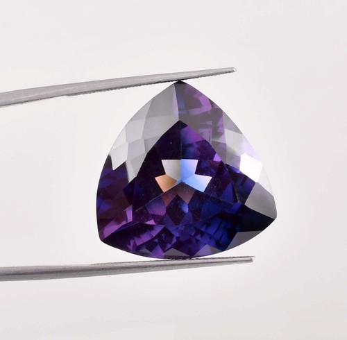 Flawless 6 x 6 MM Natural Bi-Color JAVA PLUM Sapphire Gemstone (GIT Certified) - Picture 2 of 9