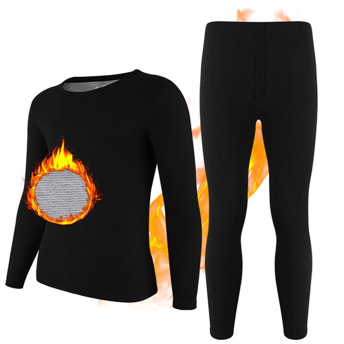 Ropa Interior Térmica Hombre Conjuntos térmicos Térmica Hombres tops pantalones - Imagen 15 de 19