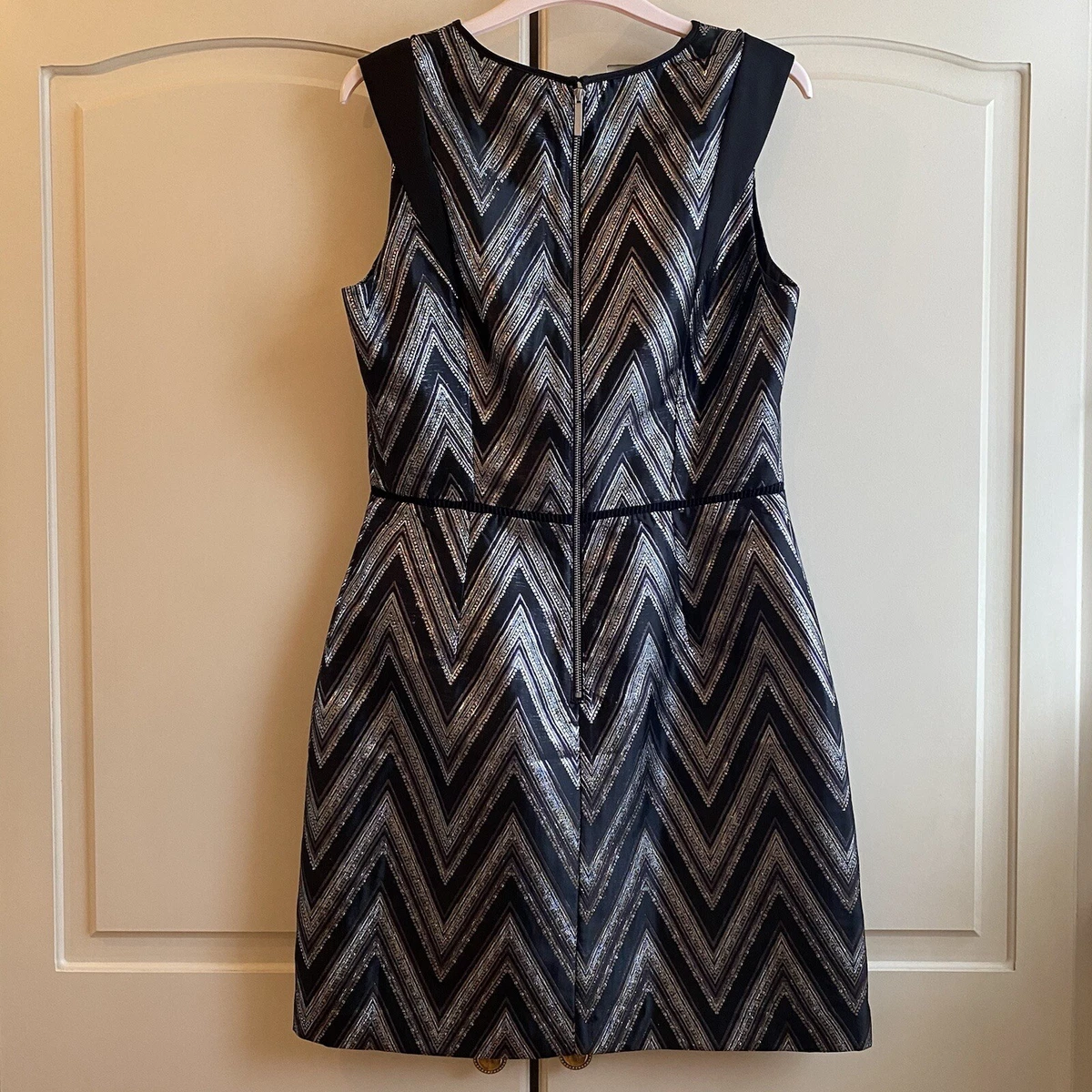 Oasis top silver dress