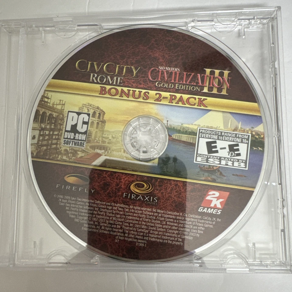 Sid Meier's Civilization III 3 Gold & CivCity Rome PC - Image 4 of 4