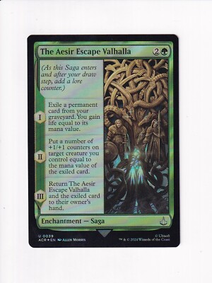 MAGIC THE GATHERING MTG ASSASSIN'S CREED THE AESIR ESCAPE