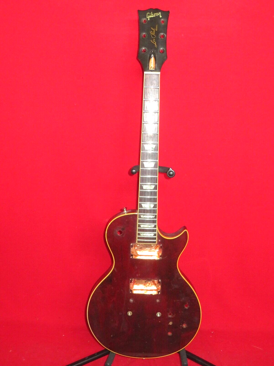 Gibson 1980 Wine Red Les Paul Standard Body & Neck | eBay