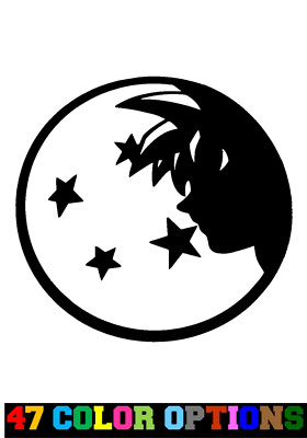 DBZ Dragon Ball Z Power Up Super Saiyan Decal Vinyl Truck Car Sticker