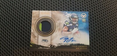 2015 Topps Valor Football Lockett Auto RC