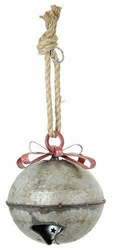 Boston International Bell Clef Silver Ornament Boston International Bell Clef Silver Ornament