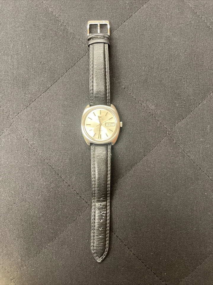 Reloj IWC Acero Años 70 Horquilla Electrónica “Accutronic” Con Fecha/Día Foto 4 de 4