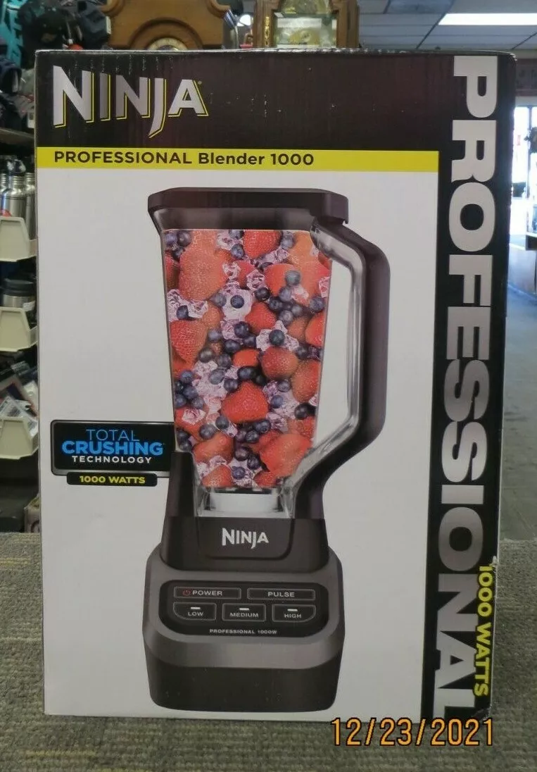 NINJA BL610 PROFESSIONAL 72 OZ COUNTER TOP BLENDER 1000 W/1000 WATT BASE NEW