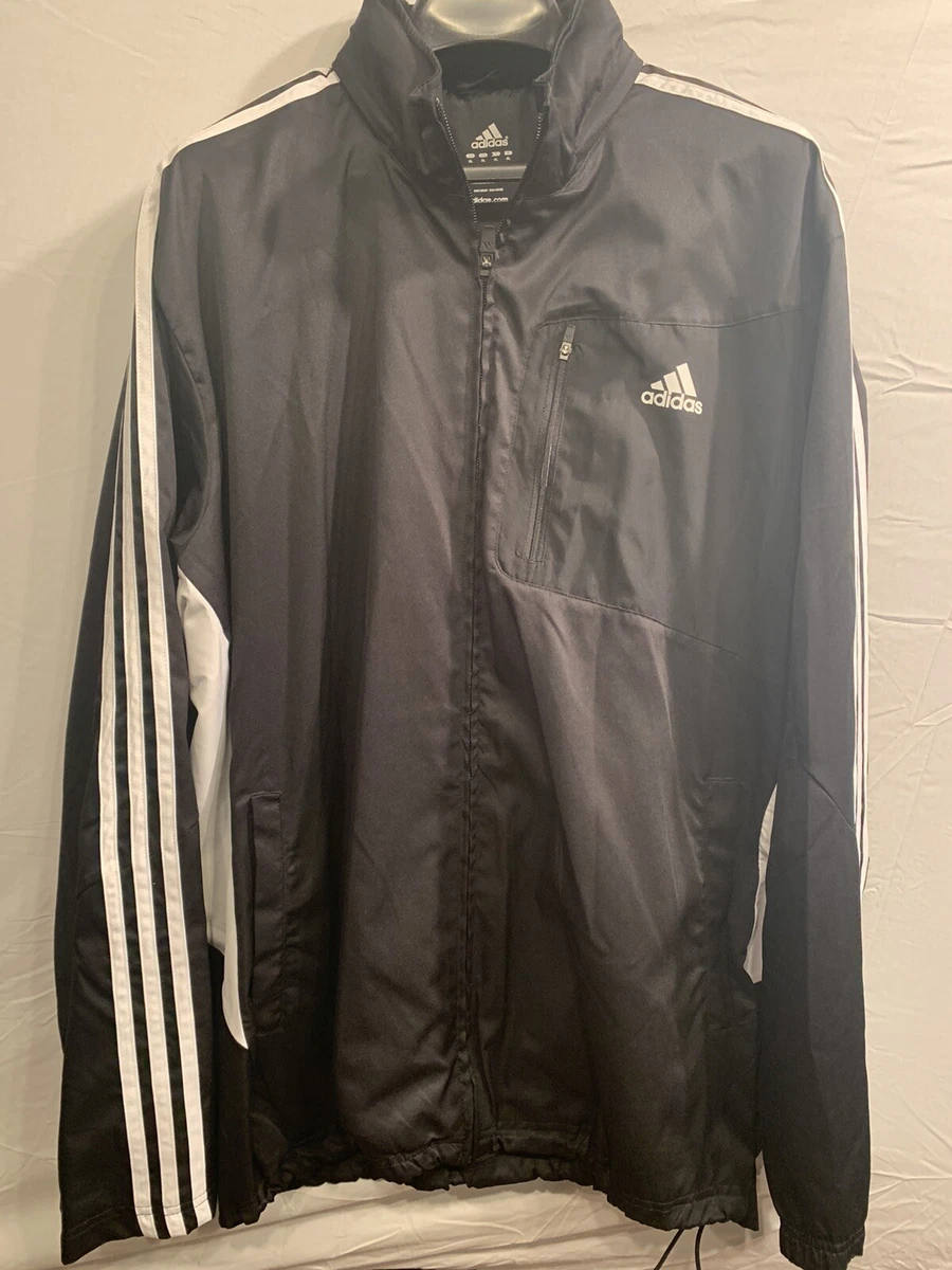 Men&#039;s Adidas Black Full Jacket New RN#88387 CA#40312 Size XL (A3) | eBay