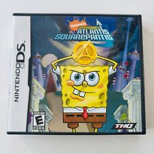 Spongebob's Atlantis Squarepantis - Nintendo DS CIB Complete Tested SHIPS FAST!