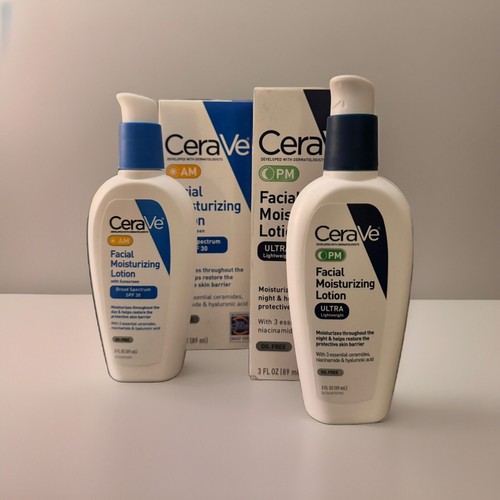 Cerave 3oz AM/PM Gesichtsfeuchtigkeitsspendende Lotion Pack - Bild 1 von 3