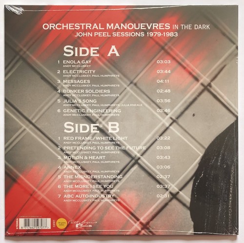 OMD John Peel Sessions 1979 1983 Vinyl Record New Sealed 8717662597077 Enola Gay - Picture 2 of 7