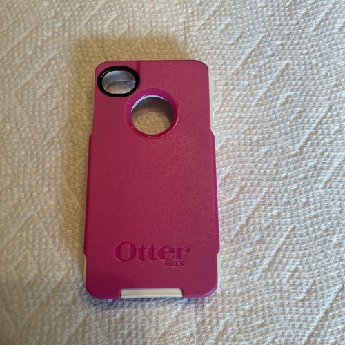 Genuine OtterBox Commuter PINK Apple iPhone 4 & 4S Smart Phone Case -Used - Picture 5 of 5