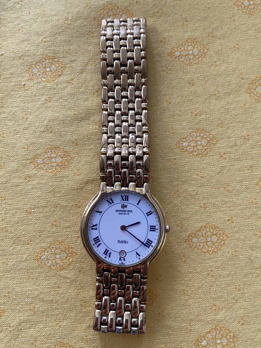 RAYMONDWEIL18KGOLDELECTROPLATED 腕時計【不動】Y RAYMONDWEIL18KGOLDELECTROPLATED 腕時計【不動】Y Raymond Weil 時計