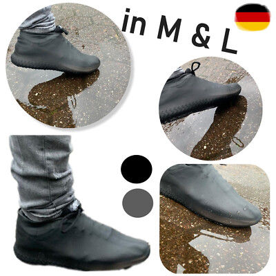 1PAAR WASSERDICHTE Schuhüberzieher Regenschutz Silikon Überzieher Schuhschutz