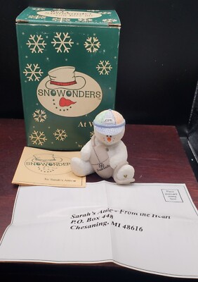 1998 Snowonders Dot Com You Love Me with COA & Box 7669 Winter Numbered 