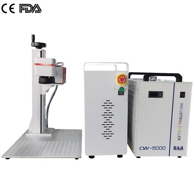 JPT 10W UV Laser Engrave Machine JPT UV Laser Engraver 355nm S &A Cool FDA