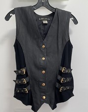 Unisex Leather Vest
