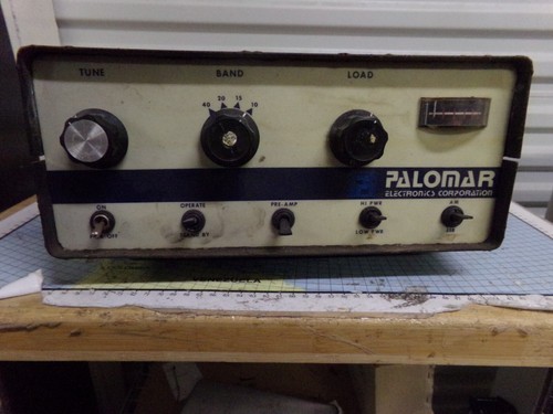 PALOMAR 40-10 AMATEUR RADIO LINEAR AMPLIFIER (300A) CASE & GUTS PARTS ONLY AS-IS