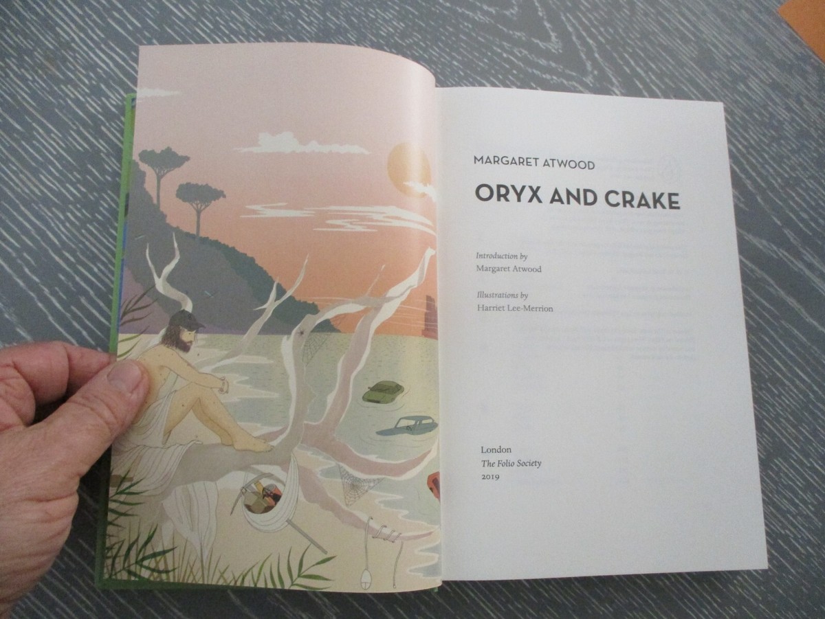 Oryx and Crake, Margaret Atwood, h/c, 1st edit., Folio Society Ltd