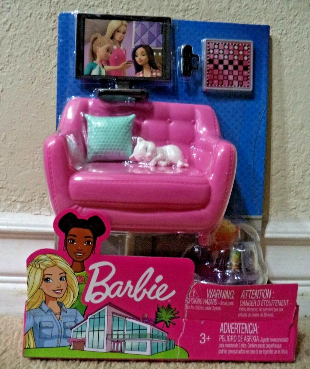 Barbie indoor furniture living room set sales
