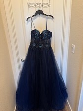 Blue dress for women, size 10, New without tags