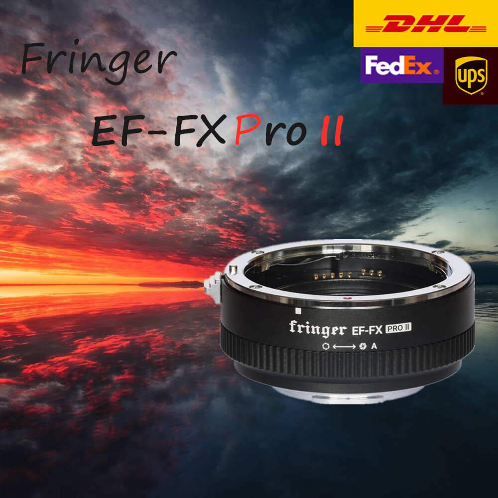 Fringer EF-FX Pro II Auto Focus Lens Adapter fr Canon Sigma Lens to Fuji FX  X-T5