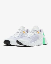 New Nike Women's Free Metcon 4 SZ 5 White Infinite Lilac CZ0596-135