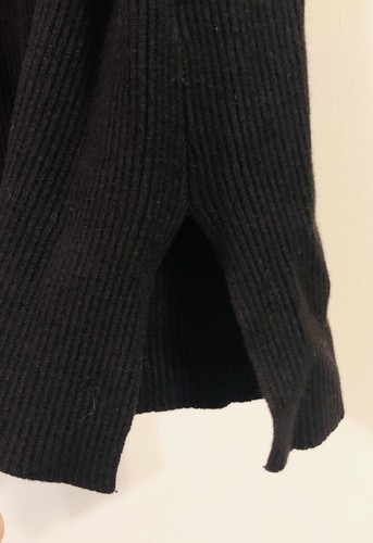 HILLARD & HANSON Black Sweater Long Sleeve Pullover V Neck  Women's S - Picture 2 of 5