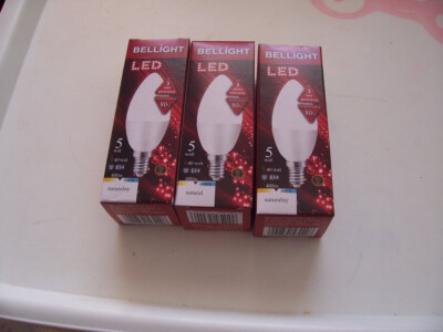 Verkaufe LED E 14 C35 Kerzenform 5 W = 40 W 230 V Neutralweis neu